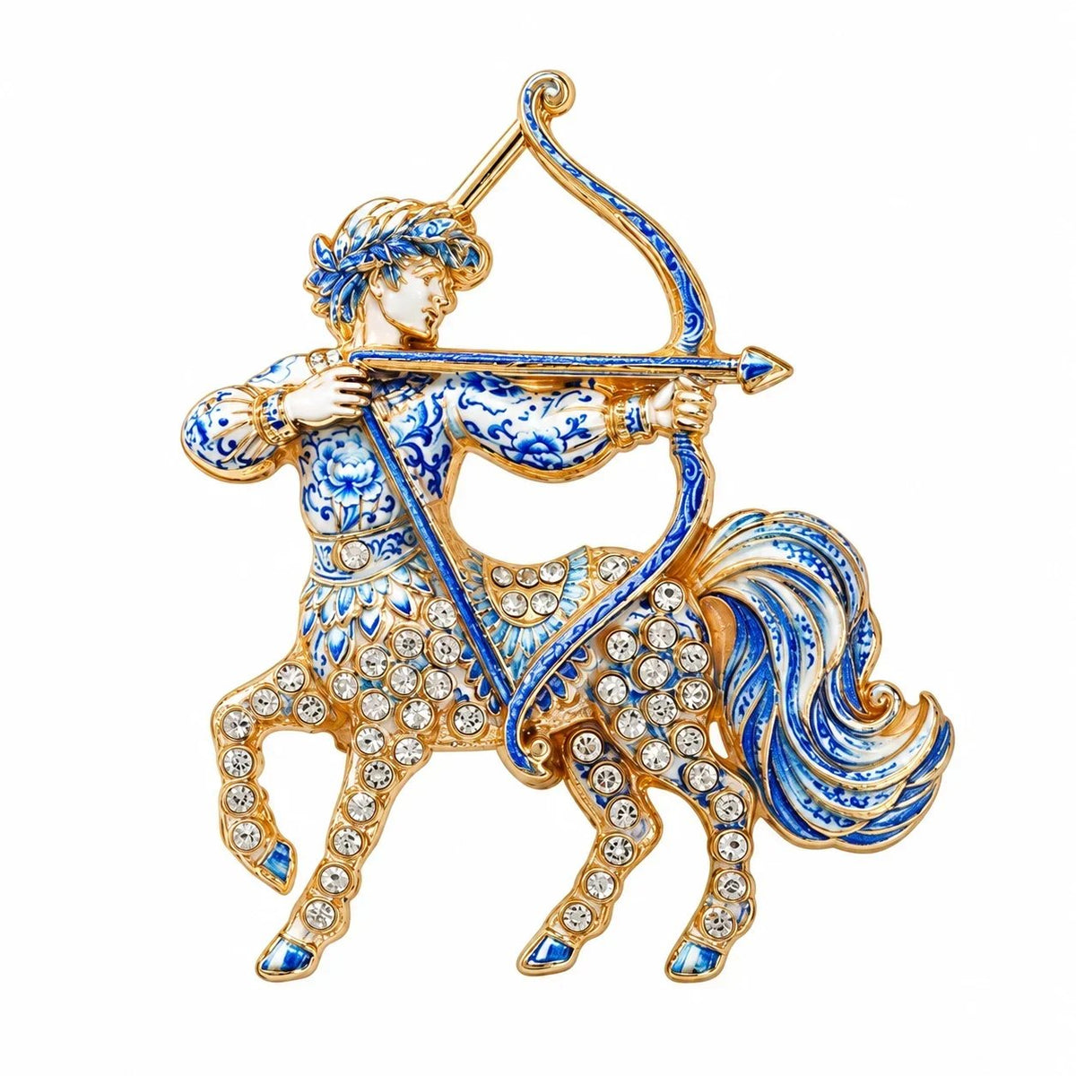 Luxury Zodiac Enamel Brooch – Turn a Simple Blazer into a Statement ✨