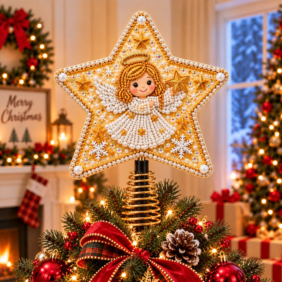 🎄LAST DAY 50% OFF — Light-Up Christmas Tree Topper DIY Kit