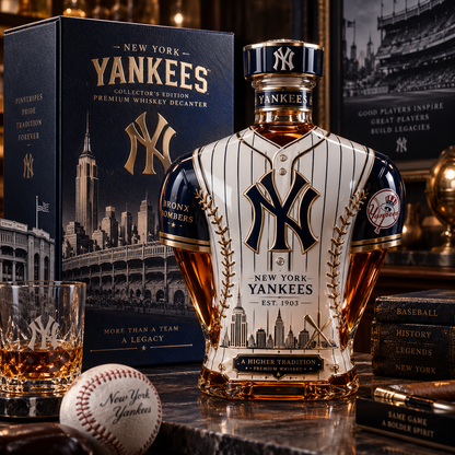 ⚾ Bronx Bomber Jersey Decanter – Baseball-Inspired Collector Bottle