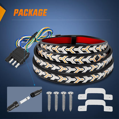 🎁Limited-time 50% off - LED Tailgate Lights, Turn Signals And Driving And Reversing Lights