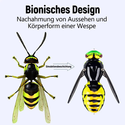 🐟Tödliche Versuchung🐝 Bionic Wasp Topwater Lure 🔥 Triggers Explosive, Violent Surface Strikes!