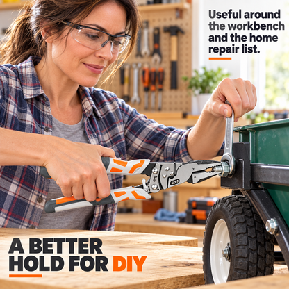 Self-Locking Ratchet Pliers