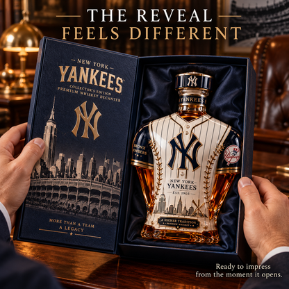 ⚾ Bronx Bomber Jersey Decanter – Baseball-Inspired Collector Bottle