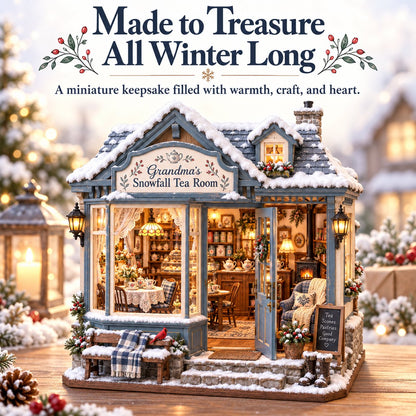 ☕ Build Your Own Snowfall Tea Room Cottage ❄️