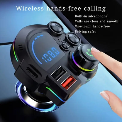PD30W Bluetooth 5.3 FM Transmitter Car Charger
