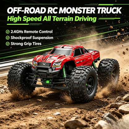 🔥 2026 U-Max Ultimate 8S Monster Truck – 4WD Brushless Power