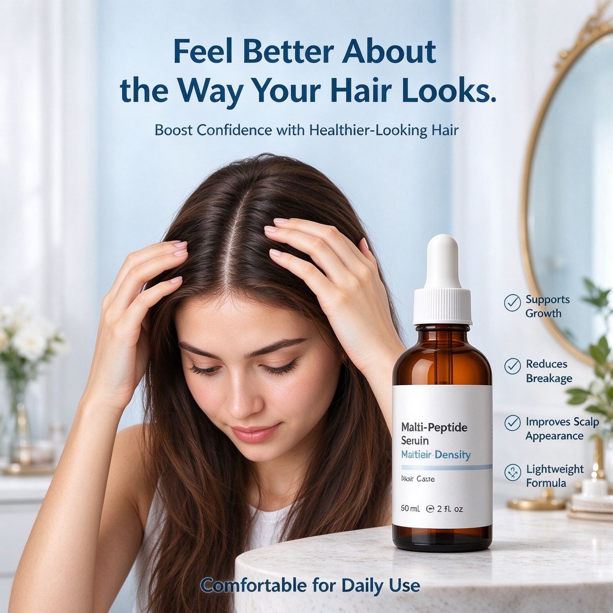 Multi-Peptide Serum for Hair Density