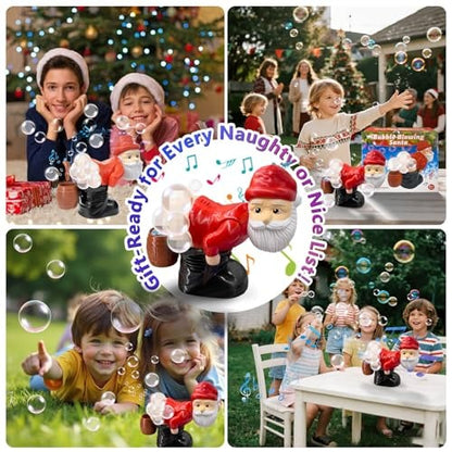 🎅 Farting Santa Musical Bubble Blower | Lights, Music & Dancing