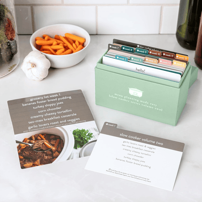 Easy Meal Planner Kit 🍽️ – 103 Photo Recipe Cards for Daily Cooking