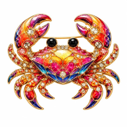 Luxury Zodiac Enamel Brooch – Turn a Simple Blazer into a Statement ✨