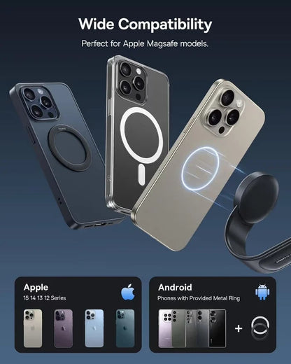 25N Magnetic Car Phone Mount 📱 – Bendable 360° Dashboard Holder