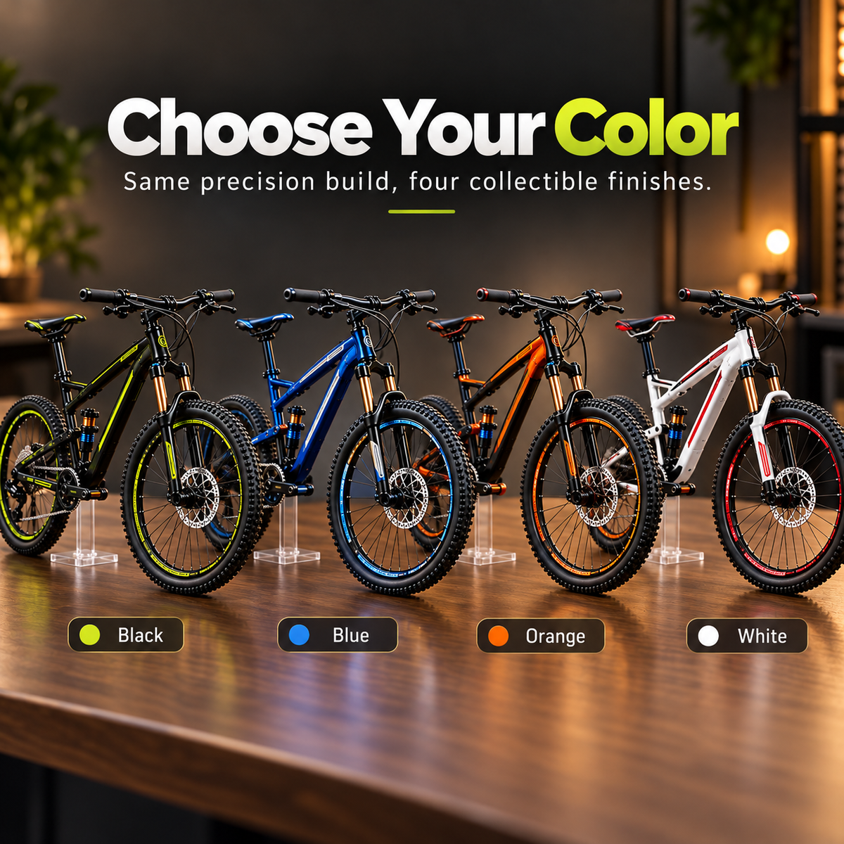 🔥LAST DAY 50%🚵‍♂️🛠️ DIY Mountain Bike Model Building Kit