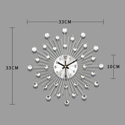Creative Wall Clock for Living Room Decoration