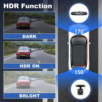 ✈️🎁LAST DAY 49% OFF🔥Full View Car Dashcam System