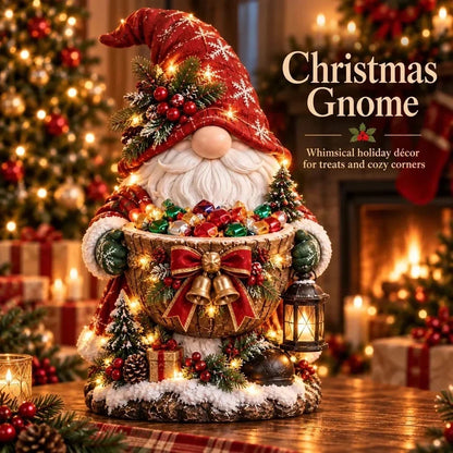🎅 5-in-1 Festive Lighted Candy Bowl Collection – Christmas Tabletop Decor