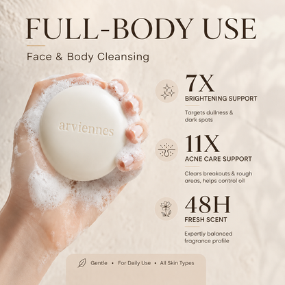 ✨ Niacinamide Brightening Cleansing Bar | For Dull & Uneven-Looking Skin 🧼