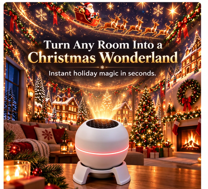 🎄 Christmas Magic Projector – Light Up Your Holiday Nights ✨