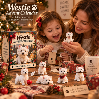 🐾🎄 24 Days of Westies – 24 Adorable Surprises, One Big Christmas Countdown ❤️