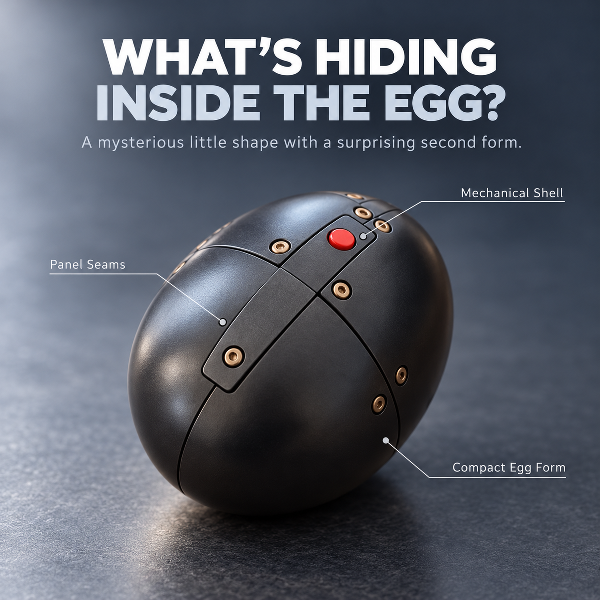 🥚🐉 DragonMorph – Egg to Dragon Transforming Mechanical Toy！！！