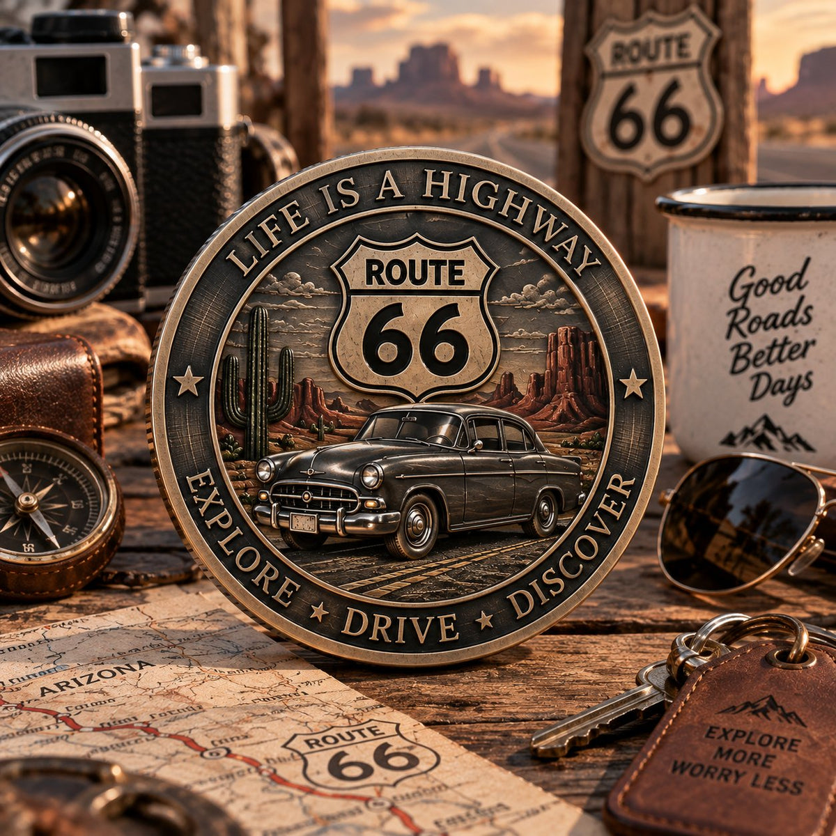 🔥 LAST DAY 50% OFF – American Spirit Challenge Coin Collection | 8 Unique Designs