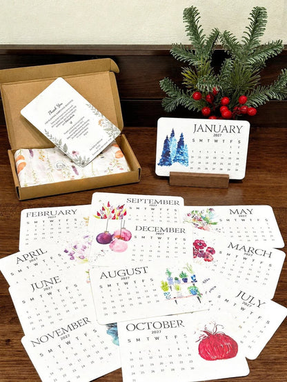 Plantable Seed Calendar 2027