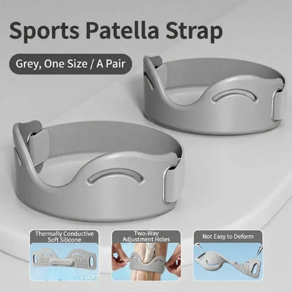 🦵 Breathable Shock-Absorbing Patella Knee Strap – Adjustable Support for Active Movement 🏃