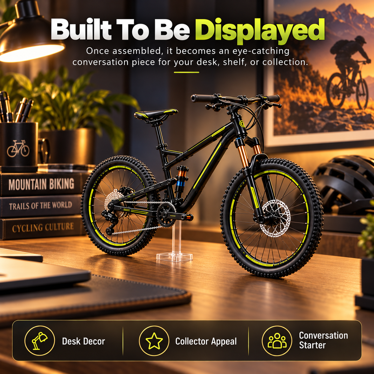 🔥LAST DAY 50%🚵‍♂️🛠️ DIY Mountain Bike Model Building Kit