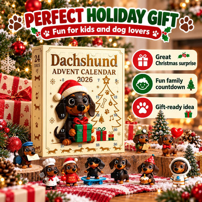 🐶🎄 Dachshund Advent Calendar ✨