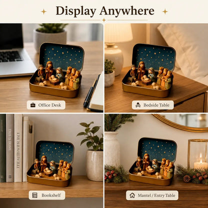 ✝️ Little Bethlehem™ – Pocket Nativity Scene Set✝️