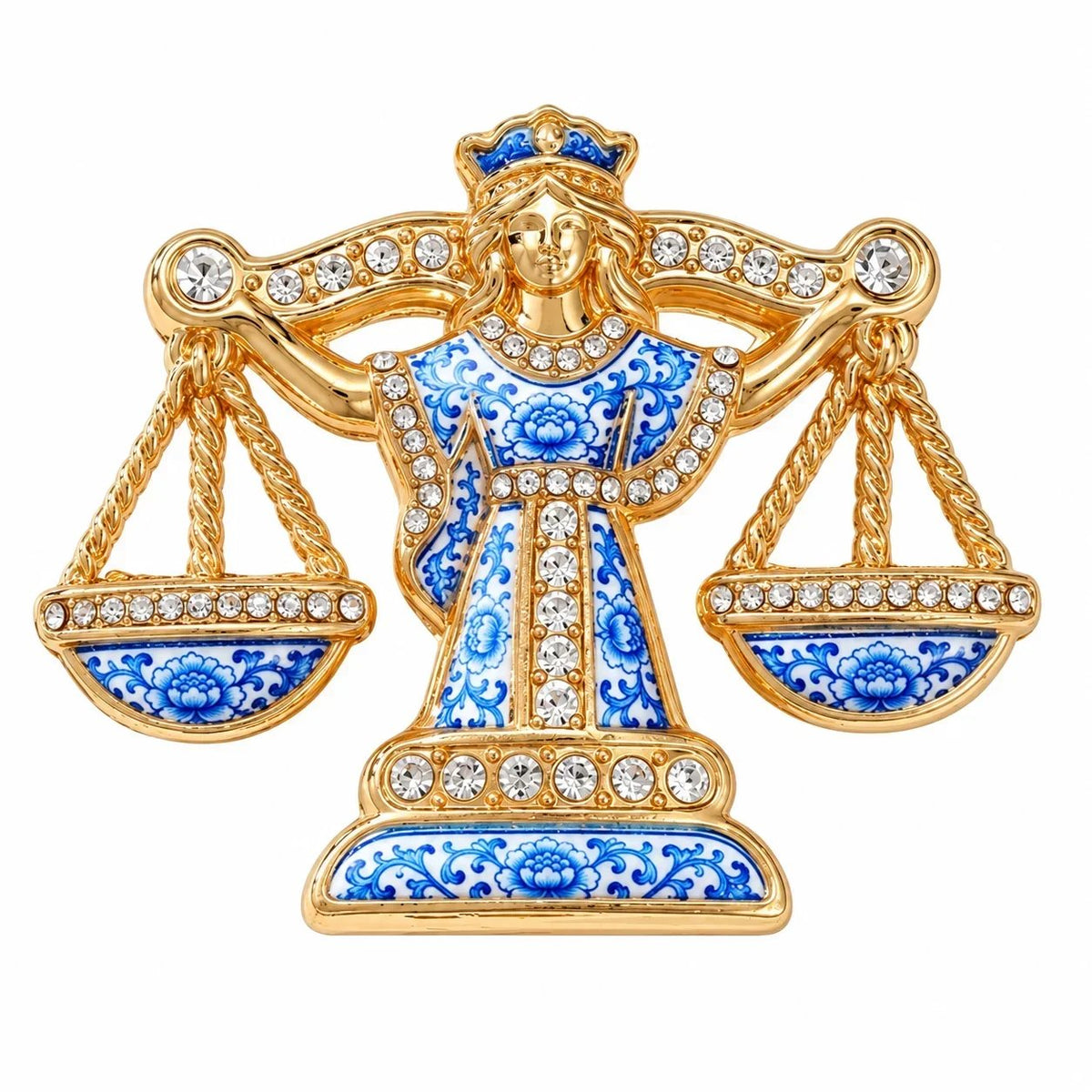 Luxury Zodiac Enamel Brooch – Turn a Simple Blazer into a Statement ✨