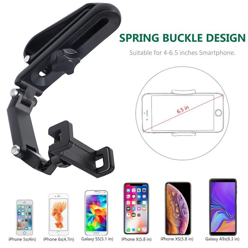 📱1080° Adjustable Car Sun Visor Phone Holder!!!