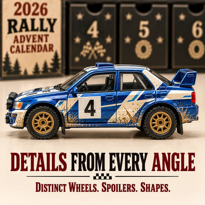 24-Day Rally Car Advent Calendar for Racing Fans – Countdown to Christmas🎄💨