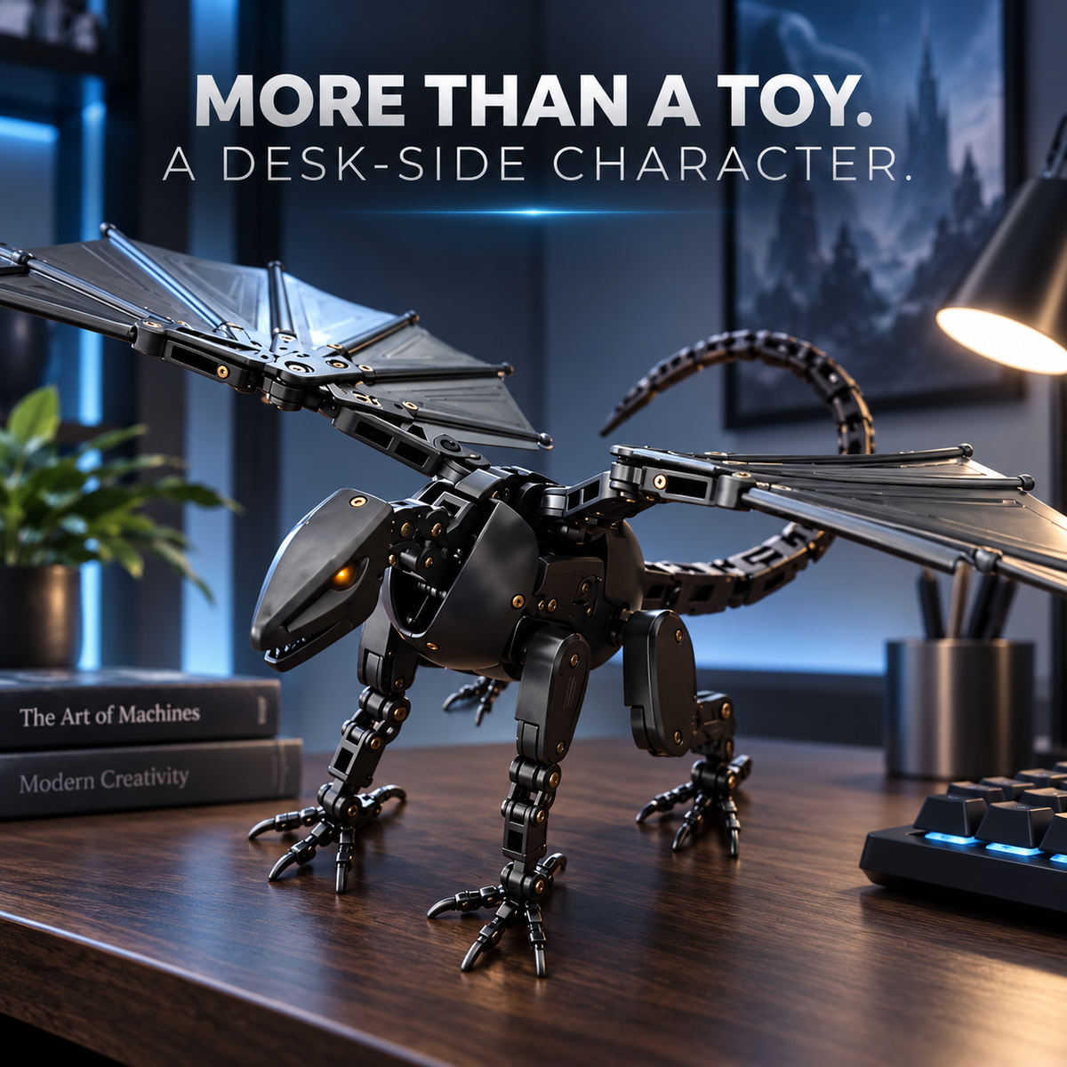 🥚🐉DragonMorph – Egg to Dragon Transforming Mechanical Toy