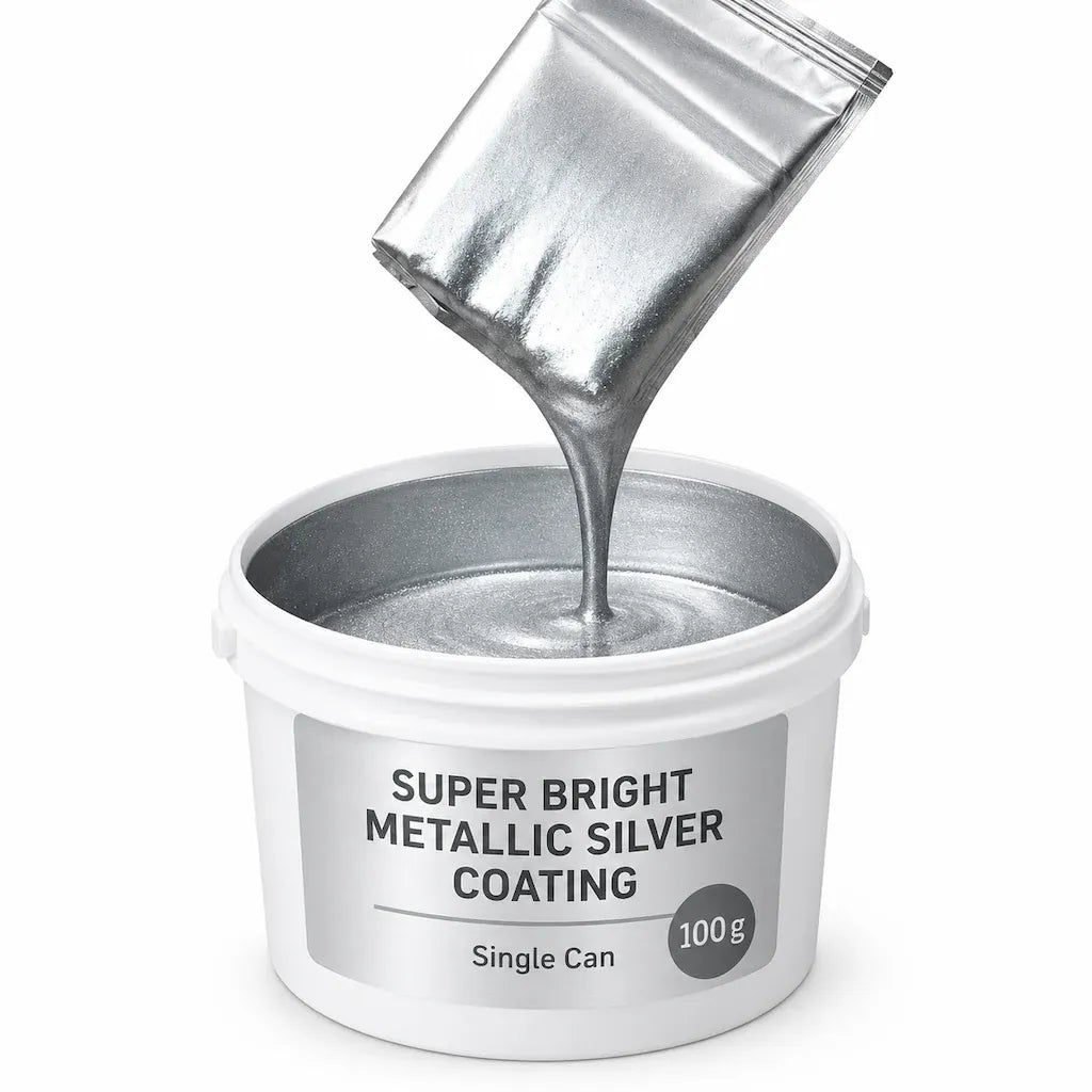 Water Based Metallic Silver Outdoor Anti Rust for Metal Renovation