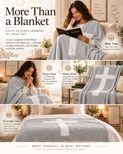 ✝️ The Gospel of John Blanket 🤍 Wrap Yourself In His Word 📖