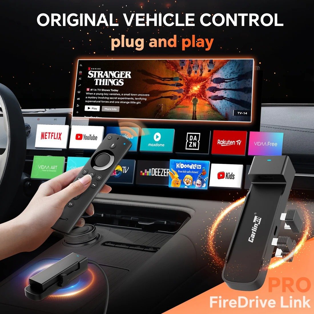 Wireless CarPlay & Android Auto HDMI Streaming Adapter