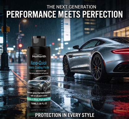 💎 Nano-Quick Ceramic Coating – Bring Back That Showroom-Like Shine
