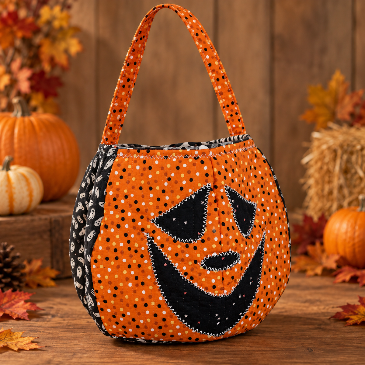 🎃 Handmade Halloween Memory Bag