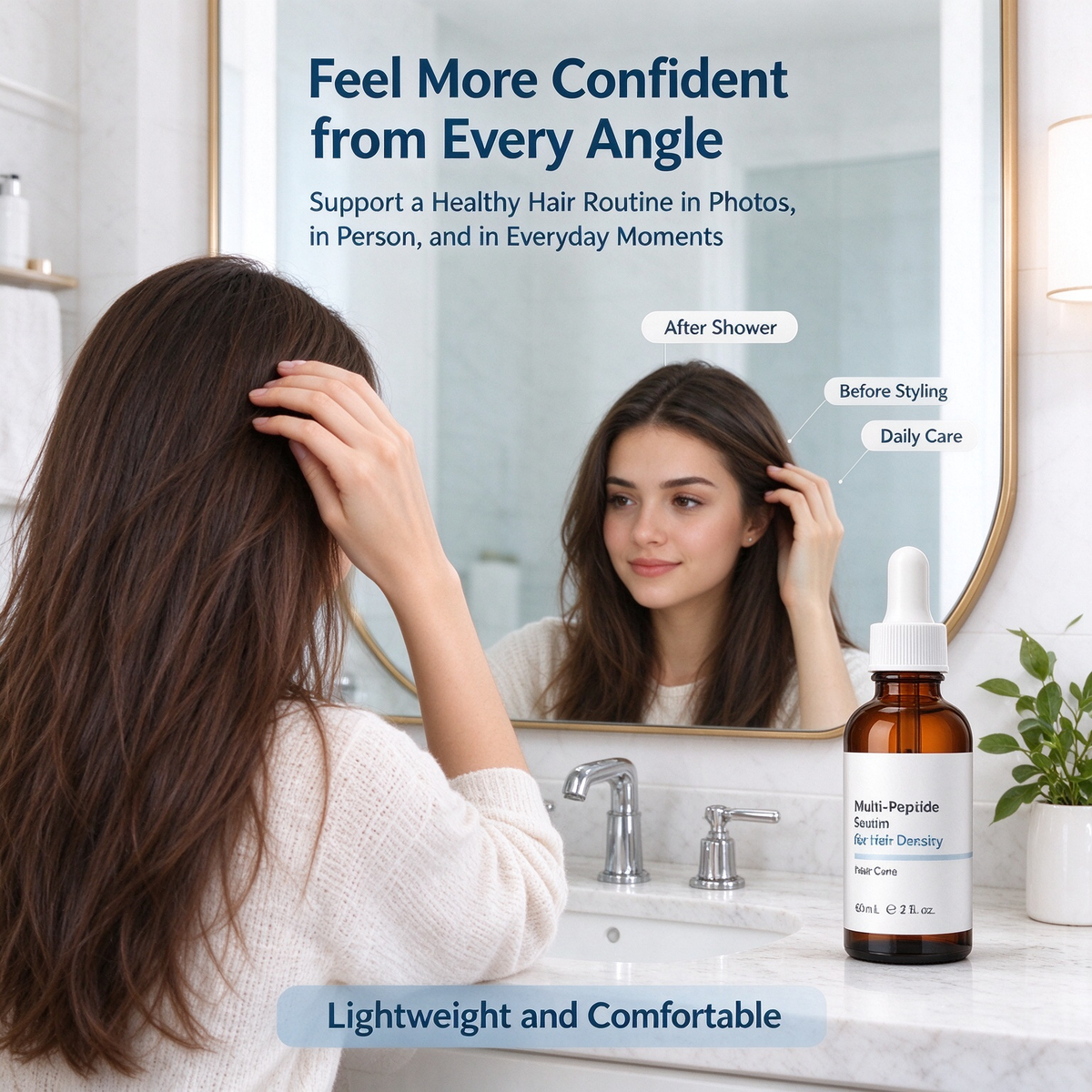 Multi-Peptide Serum for Hair Density