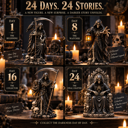 💀 24 Days of Grim Reaper – 24 Dark Legends Collector Figures