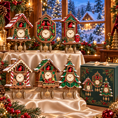 🐦 2026 Red Cardinal Cuckoo Clock Ornaments – 6 Vintage-Inspired Designs for a Nostalgic Christmas Tree