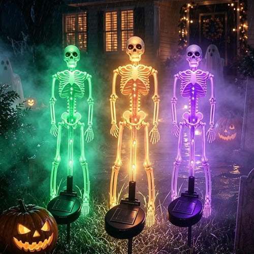 ✨Last Day 49% OFF✨💀 Solar Skeleton Ground Stake Lights
