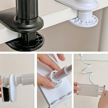 📱 360° Rotating Phone & Tablet Stand – Adjustable Desktop Holder