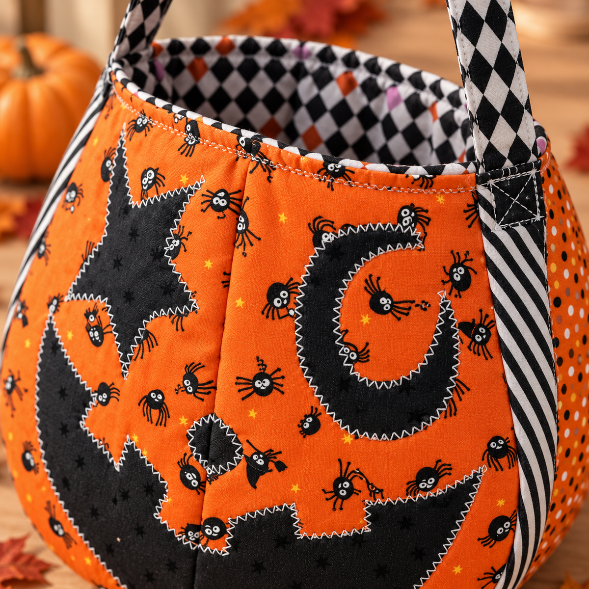 🎃 Handmade Halloween Memory Bag