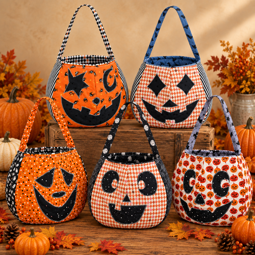 🎃 Handmade Halloween Memory Bag
