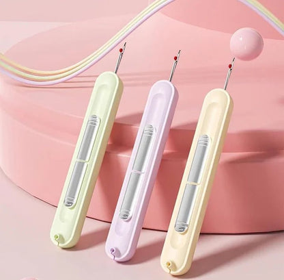 🪡 SwiftStitch Duo - Quick Needle Threader & Precise Seam Cutter Tool Set