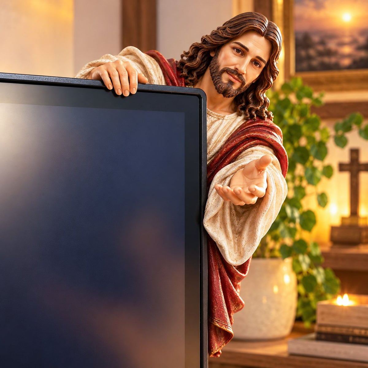 ✝️ Keep Jesus Close — A Little Reminder of Faith, Hope & Love✝️