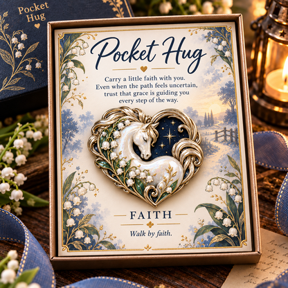⏰Limited Stock 50% OFF - 🐴  Pocket Hug Keepsake | A Little Reminder to Carry With You