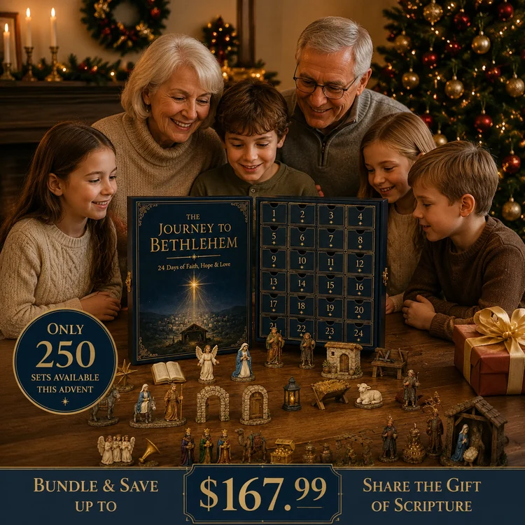 🎉🇺🇸 Limited Edition! 🔥 Only 250 Available! 🌟The Journey to Bethlehem Advent Calendar 2026