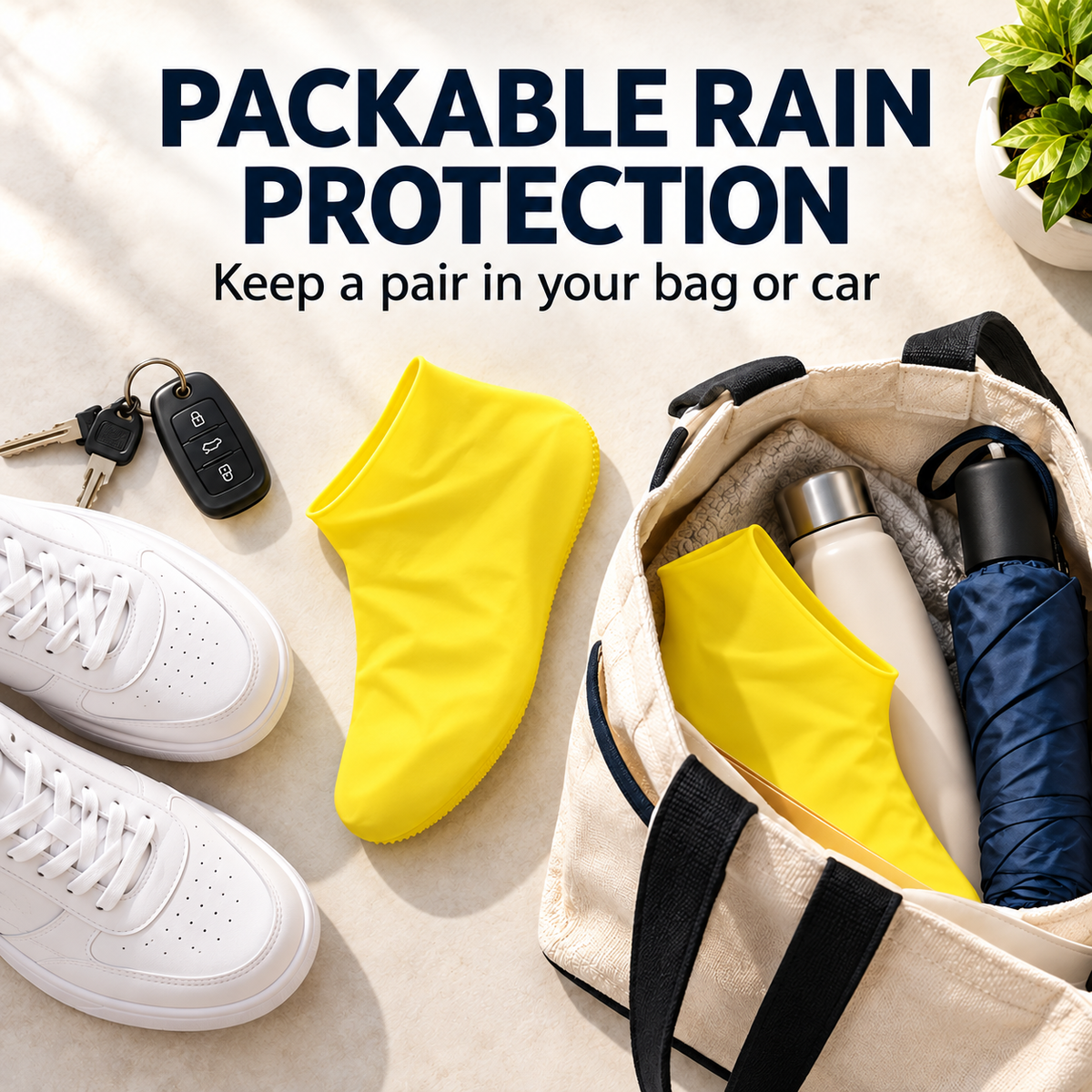 🌧️👟 Waterproof Shoe Covers – Don’t Let Rain Ruin Your Shoes☔
